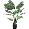Planta Artificial Decorativa Arbol Grande Monstera 120cm 10h 1