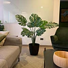 Planta Artificial Decorativa Arbol Grande Monstera 120cm 10h 4