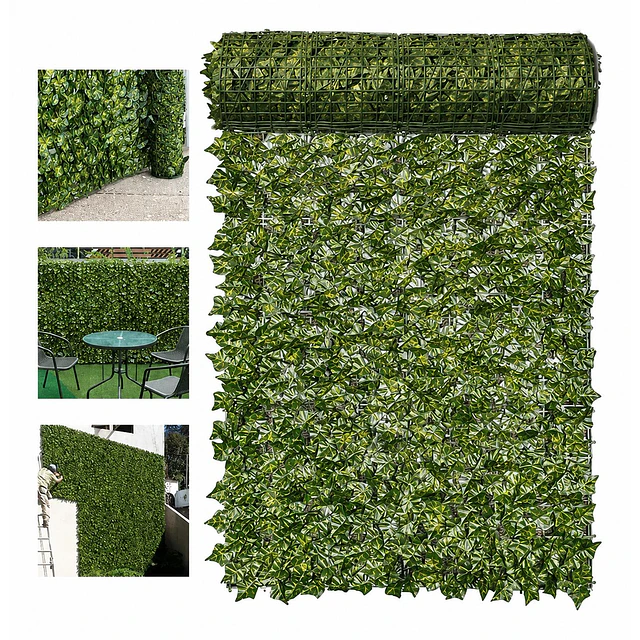 Malla de Hojas Cerca Diseño Enredadera Decoración 3x1m 8