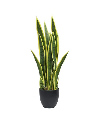 Planta Artificial Lengua de Suegra Sansevieria 75 cm/18 hjs