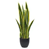 Planta Artificial Lengua de Suegra Sansevieria 75 cm/18 hjs 1