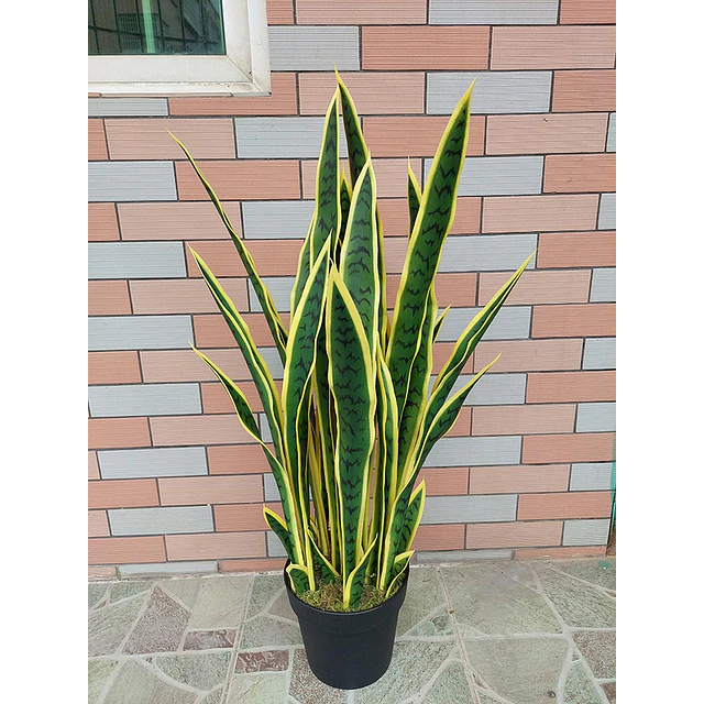 Planta Artificial Lengua de Suegra Sansevieria 75 cm/18 hjs 7