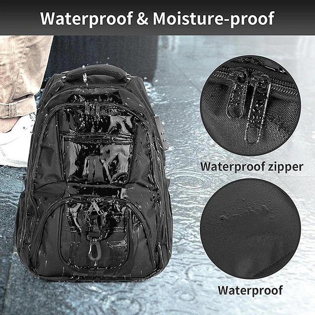 Mochila con Ruedas N Unisex para Portátil de Tela Oxford de 17'' 7