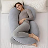 Cojín Almohada Maternal Gris Pre Y Post Natal Funda Muy Suav 3