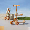 Scooter 2 En 1 Con Asiento Luces Led 3 A 8 Años Rana H G Q 2