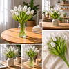 Ramo Tulipanes Artificiales 12 Uds Decoracion Hogar Tulipan 26