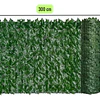 Malla de Hojas Cerca Tupidas Enredadera Decoración 3x1 m 6