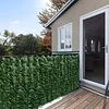 Malla de Hojas Cerca Tupidas Enredadera Decoración 3x1 m 7