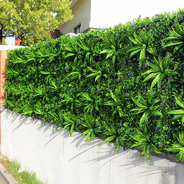 Jardín Muro vertical artificial P palmeta Plantas 60x40 cm 1