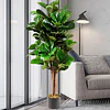 Planta Artificial Decorativa Arbol Grande Ficus Lyrata 180 cm 1