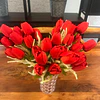 Ramo Tulipanes Artificiales 12 Uds Decoracion Hogar Tulipan 24