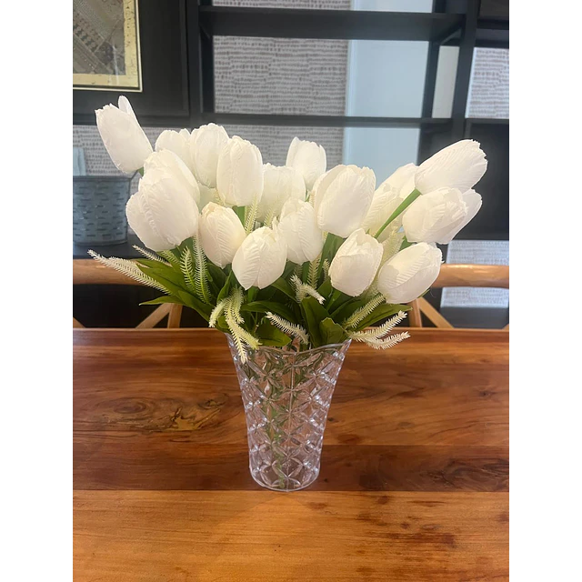 Ramo Tulipanes Artificiales 12 Uds Decoracion Hogar Tulipan 31