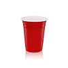 Vaso Plastico Rojo Desechable Fiesta 470 ml x 100 uds 9