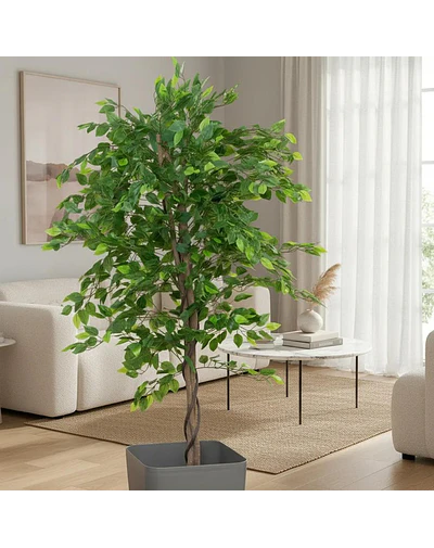 Planta Artificial Decorativa Arbol Grande Ficus 160cm 1008h