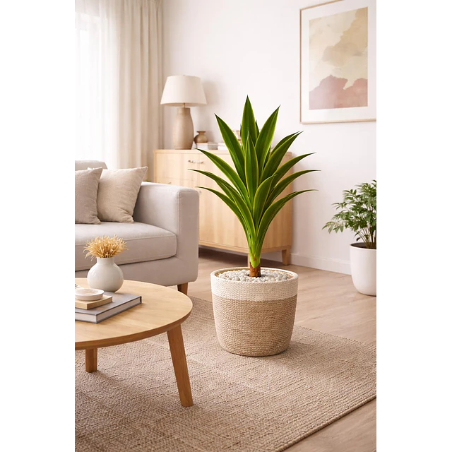 Drácaena Artificial Grande 120 cm Planta Decorativa Interior 2