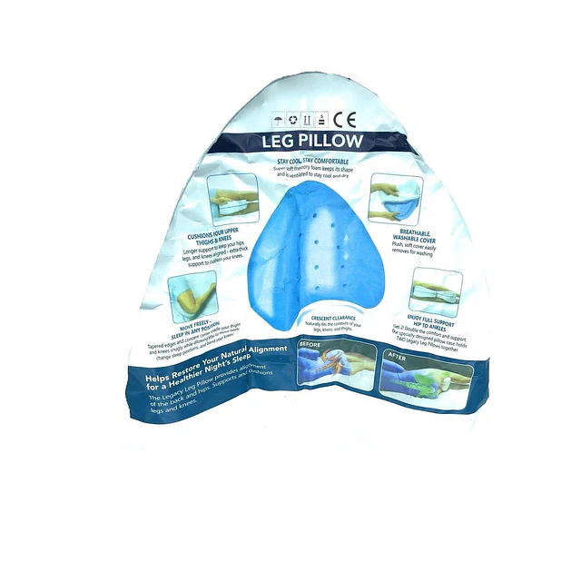 Cojin Terapeuticas Almohada Original Piernas Rodillas Memo 7