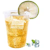 50 Uds Vaso Plástico Transparente Desechable S/tapa 300 Cc 6