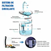 Bebedero Electrico Mascotas 1.8L Filtro Triple Gatos Perros 3