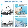 Bebedero Electrico Mascotas 1.8L Filtro Triple Gatos Perros 4