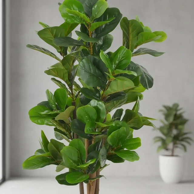 Planta Artificial Decorativa Arbol Grande Ficus Lyrata 150c 3