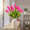 Ramo Tulipanes Artificiales 12 Uds Decoracion Hogar Tulipan 1
