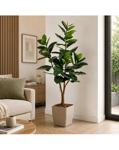 Planta Artificial Decorativa Arbol Grande Ficus Lyrata 180c