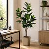 Planta Artificial Decorativa Arbol Grande Ficus Lyrata 180c 3
