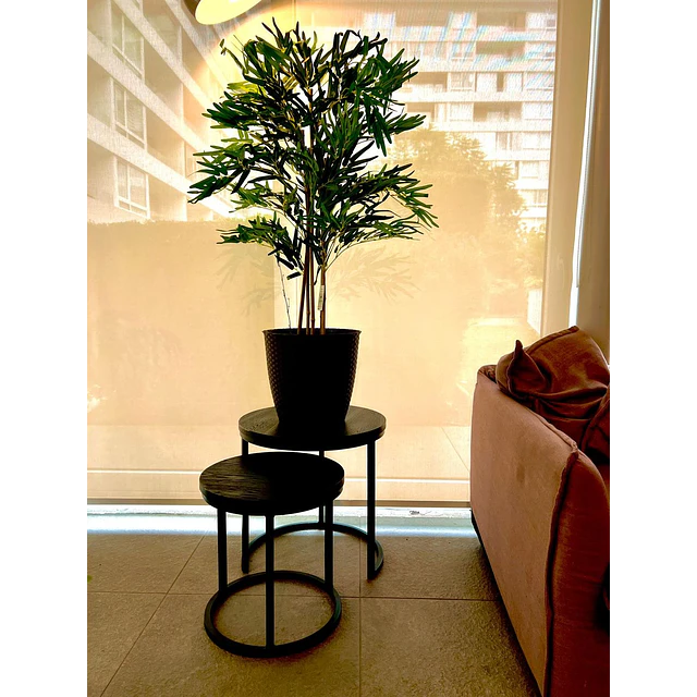 Planta Artificial Decorativa Arbol Grande Bamboo 120cm 730hj 9