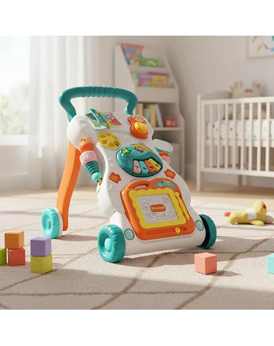 Andador Para Bebe Musical Caminador Juguetes Interactivos Colores