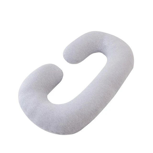 Cojín Almohada Maternal Gris Pre Y Post Natal Funda Muy Suav 5