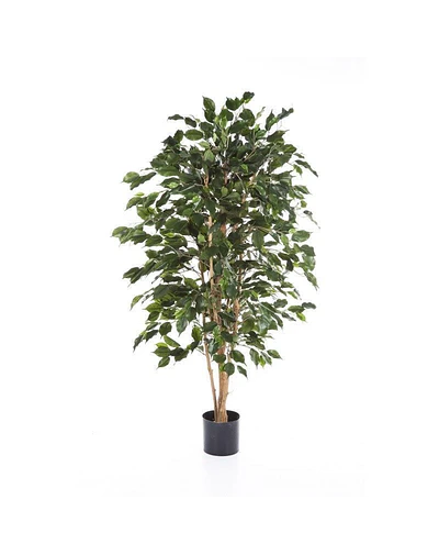 Planta Artificial Decorativa Arbol Grande Ficus 120cm 630hj