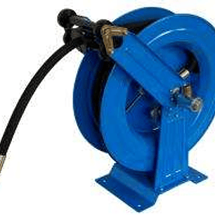 Carrete retráctil con manguera de 20 m