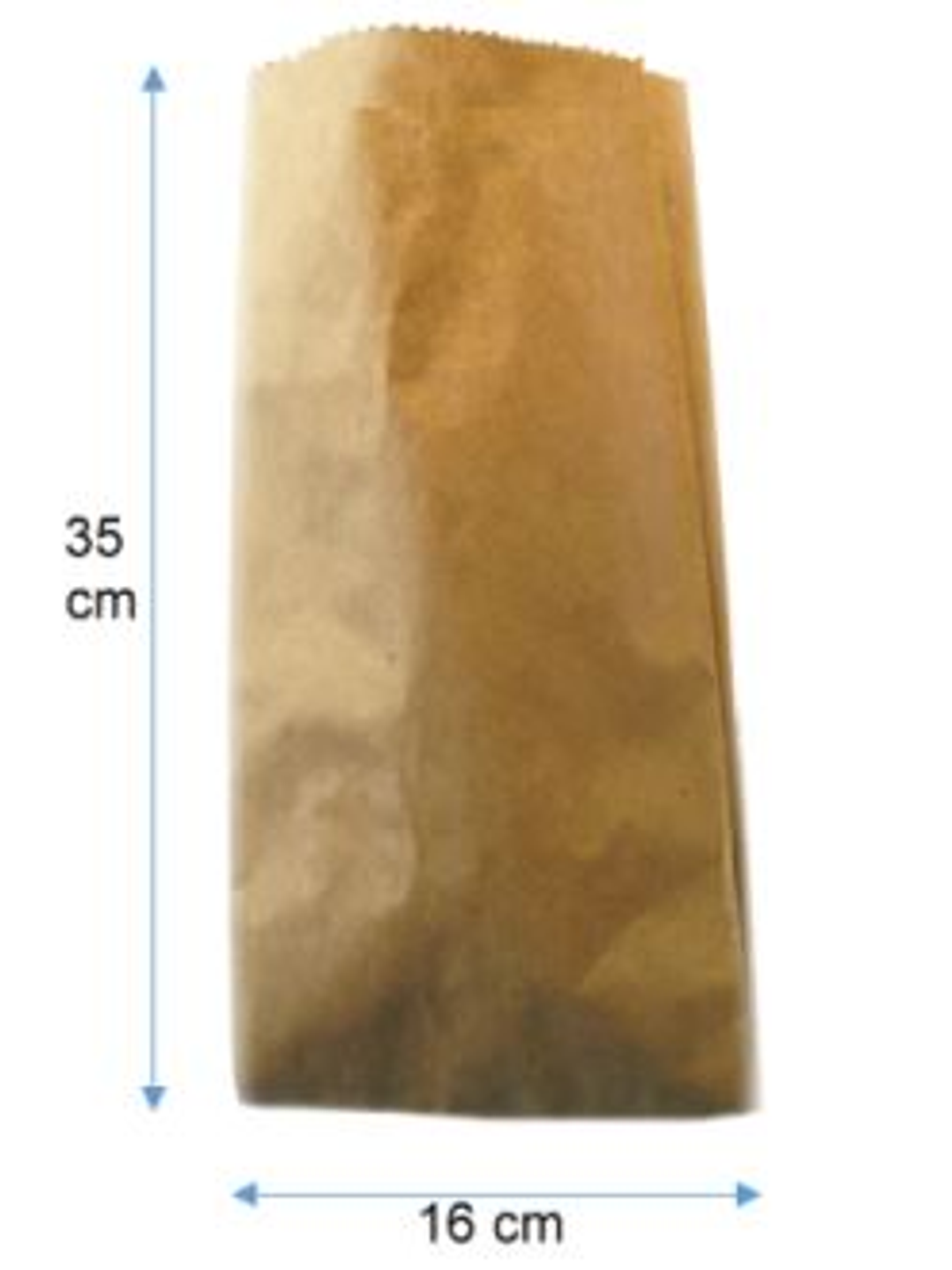 Saco papel kraft 35 x 16 cm 1