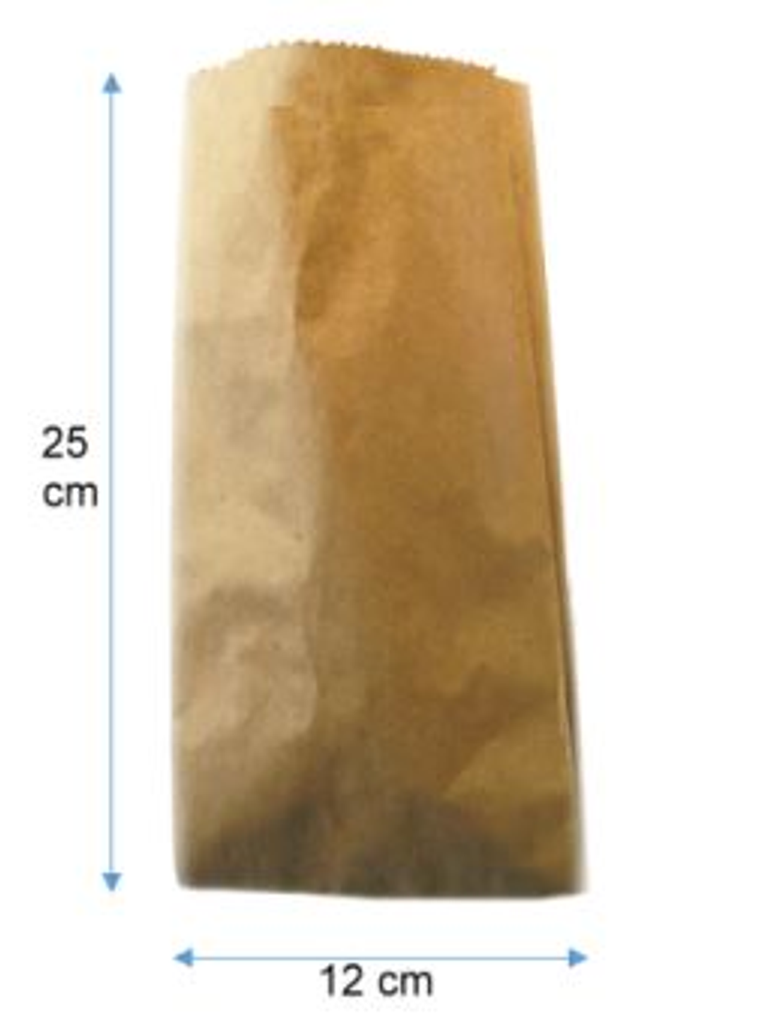 Saco papel kraft 25 x 12 cm 1