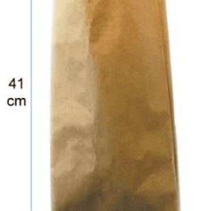 Saco papel kraft 41 x 19 cm