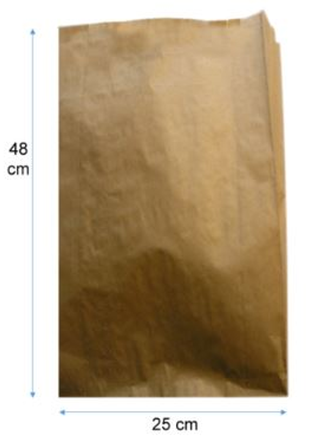Saco papel kraft 48 x 25 cm 1