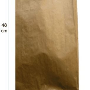 Saco papel kraft 48 x 25 cm