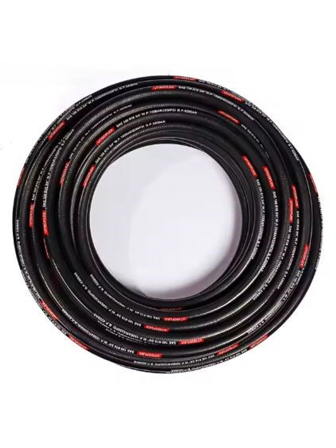 Manguera hidráulica de goma trenzada en alambre de acero  4