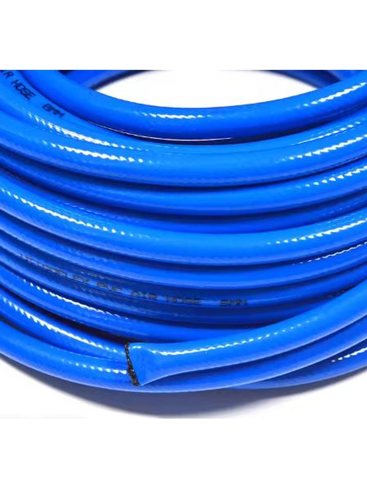 Manguera de aire de PVC multiusos 1 o 2 capas de poliéster reforzado flexible y duradero para uso industrial y automotriz 2