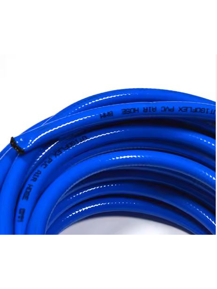 Manguera de aire de PVC multiusos 1 o 2 capas de poliéster reforzado flexible y duradero para uso industrial y automotriz 3