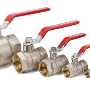 Válvulas de bola agua fria- caliente distintos tamaños