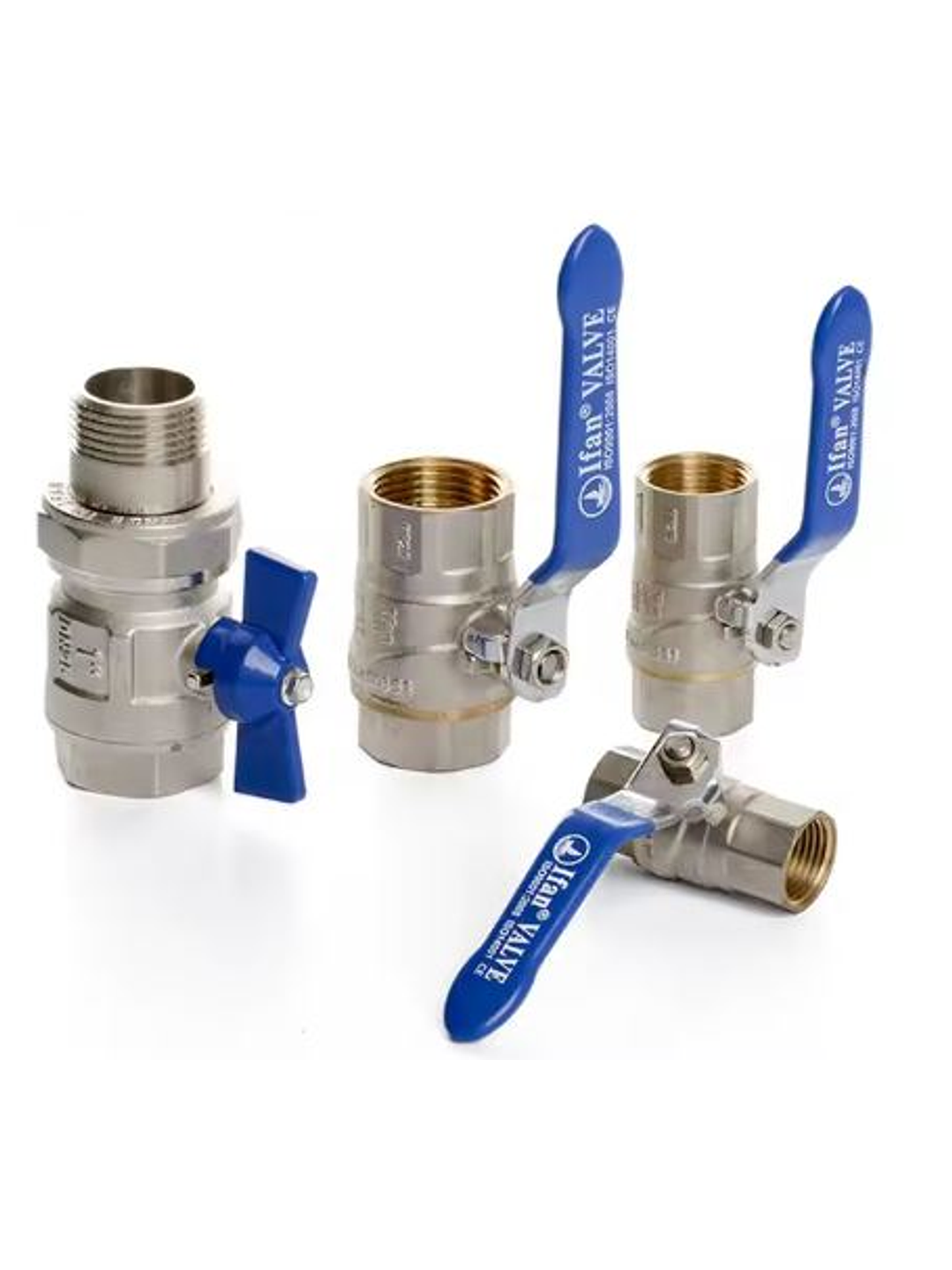 Válvulas de bola agua fria- caliente distintos tamaños 3