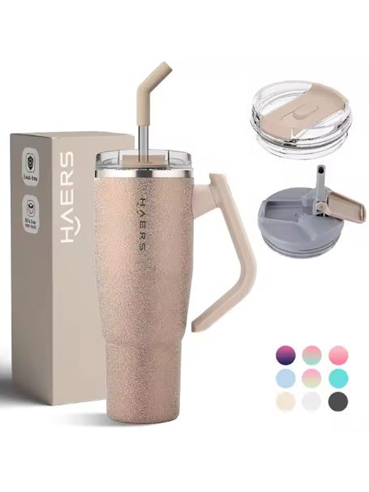 Vaso térmico 40 oz dorado  1