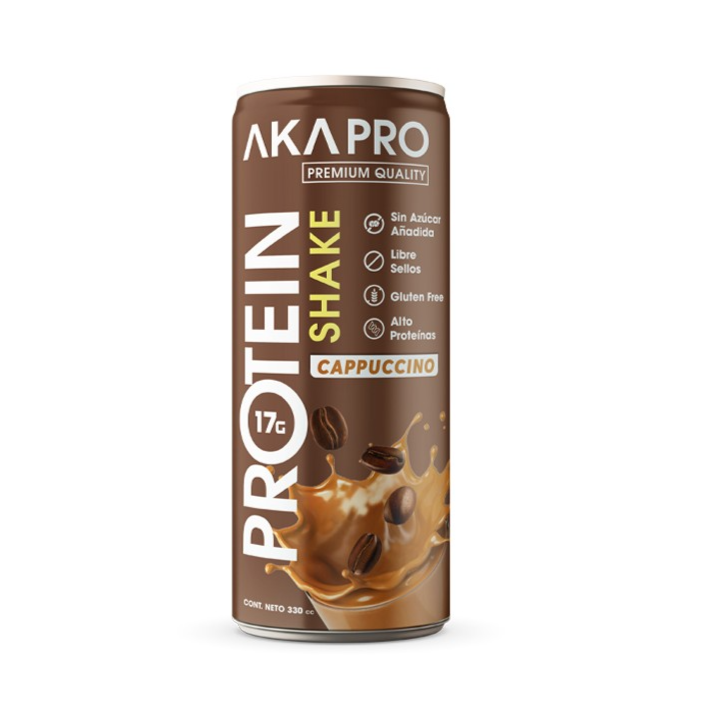 Proteína AkaPro Capuccino | Display 12 Unidades 330 cc 1