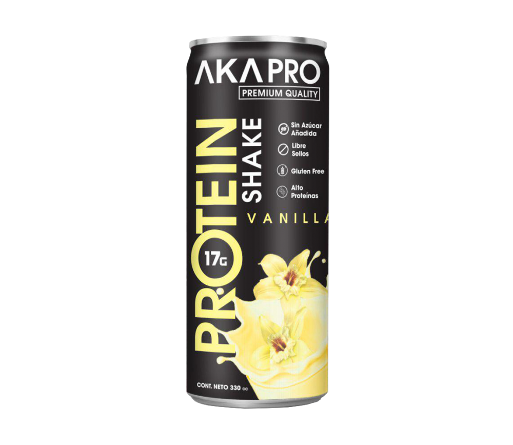 Proteína AkaPro Vainilla | Display 12 Unidades 330 cc 1
