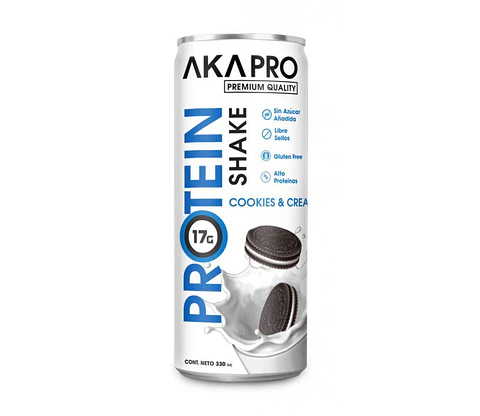 Display 12 unidades de Proteina AkaPro Cookies and cream