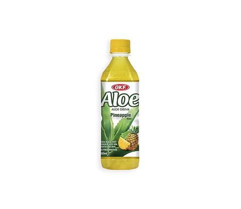 20 botellas de Aloe vera drink piña 500ml OKF