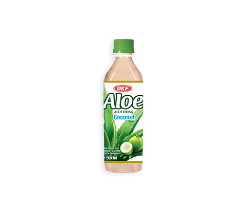20 botellas de Aloe vera drink coco 500ml OKF