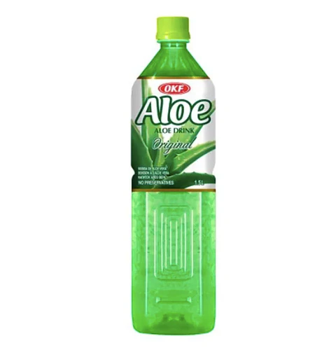 12 botellas de Aloe vera drink 1500ml OKF