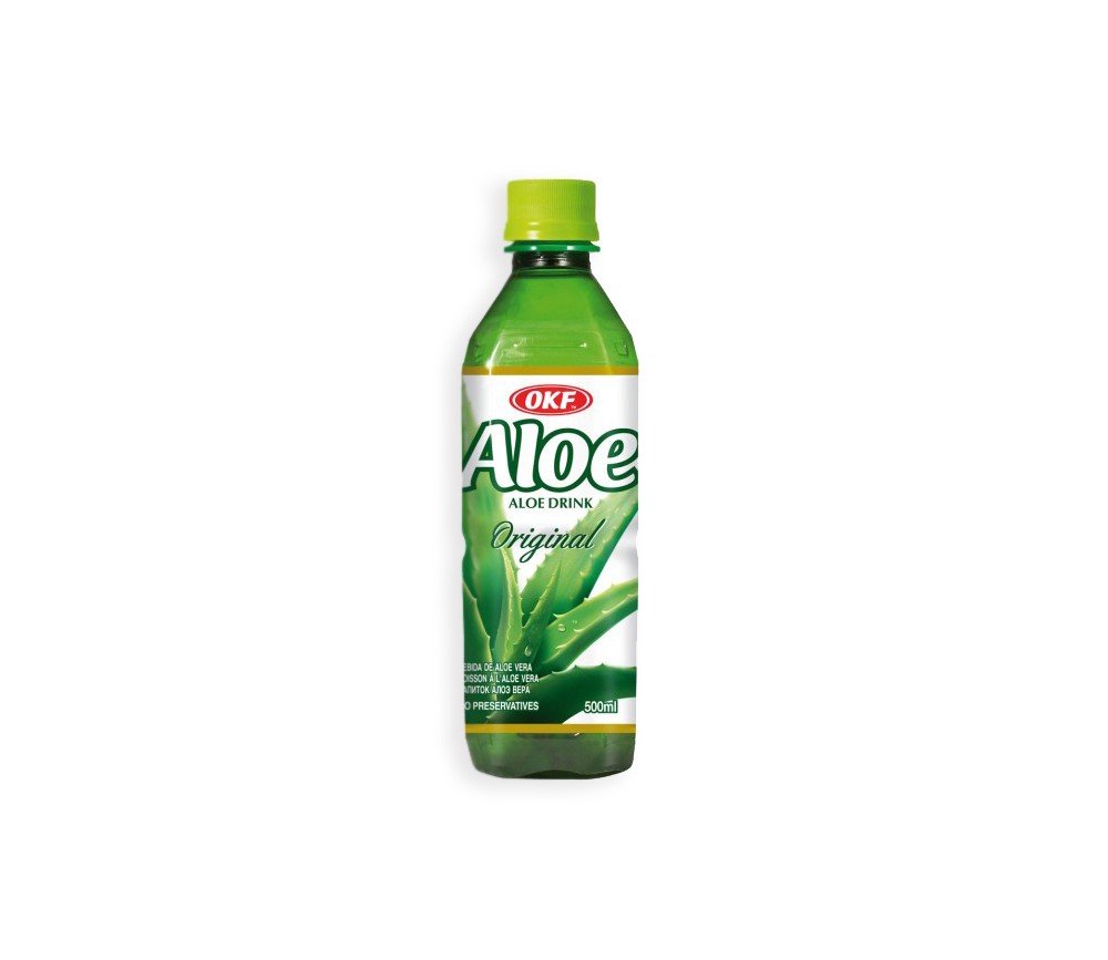 20 botellas de Aloe vera drink  500ml OKF 1